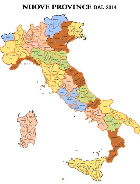 Nuove Province